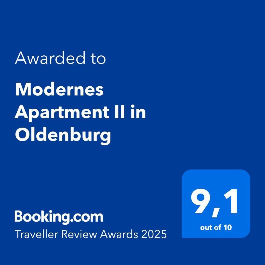 Modernes Apartment II In Oldenburg Esterno foto
